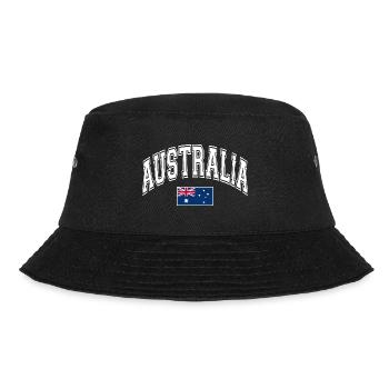 Drapeau de l’Australie - Bob - noir - Devant - Lela (165cm)