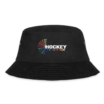 hockey feldhockey hockeysport fieldhockey - Bucket Hat - Schwarz - Vorne - Lela (165cm)