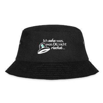 UFO - Ich sehe was - was DU nicht siehst 2 - Bucket Hat - Schwarz - Vorne - Lela (165cm)