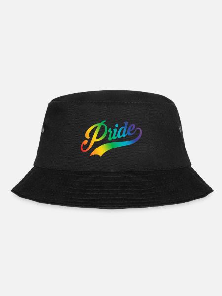 Pride-Skript clr - Bucket Hat - Schwarz