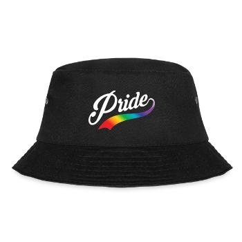 Pride-Skript W clr - Bucket Hat - Schwarz - Vorne - Lela (165cm)