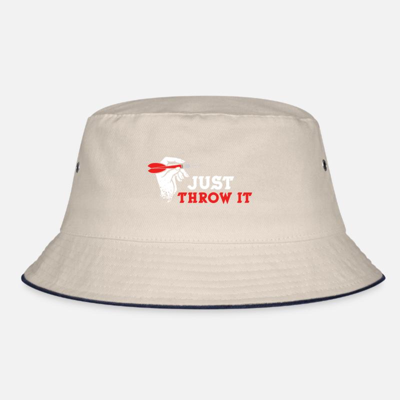 Just Throw It Darts Bucket Hat