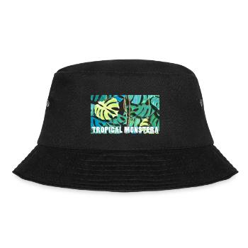 Tropical monstera - Bob - noir - Devant - Lela (165cm)