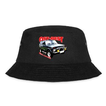 Lada Niva Ost-Best - Bucket Hat - Schwarz - Vorne - Lela (165cm)