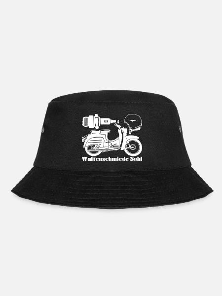 Simson Schwalbe KR51 Waff - Bucket Hat - Schwarz