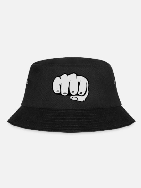 BROFIST - Bucket Hat - black