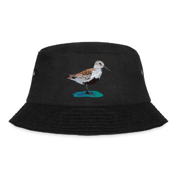 Alpenstrandläufer - Bucket Hat - Schwarz - Vorne - Lela (165cm)
