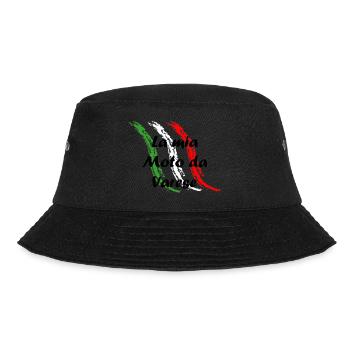 la_mia_moto_varese - Bucket Hat - black - Front - Lela (165cm)