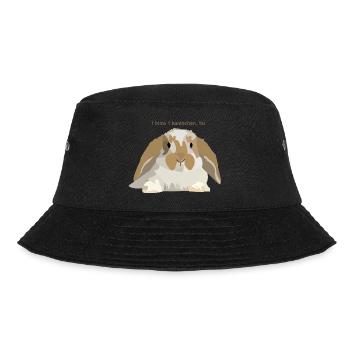 Kaninchen - Bucket Hat - Schwarz - Vorne - Lela (165cm)