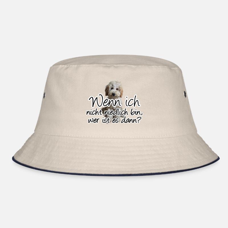 Niedlicher Hund - Tiere, Fun, Sprüche, Geschenk Bucket Hat