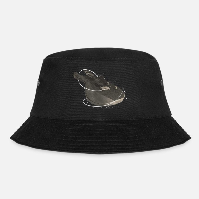 Guitar - Guitar - Bucket Hat - black