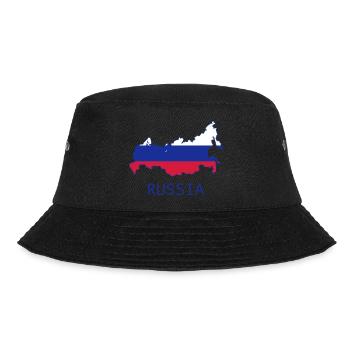russia_1 - Bucket Hat - Schwarz - Vorne - Lela (165cm)