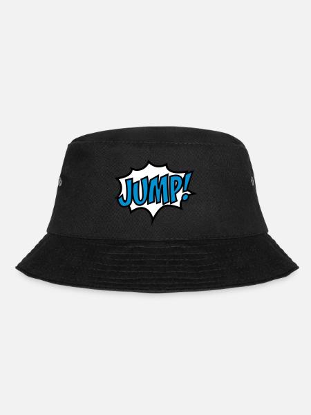 jump - Bucket Hat - Schwarz