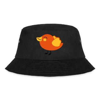 small nice voegelchen spatz - Bucket Hat - black - Front - Lela (165cm)