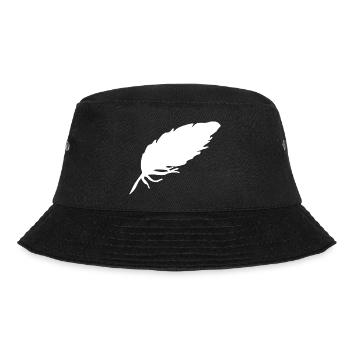 Feder - Bucket Hat - Schwarz - Vorne - Lela (165cm)
