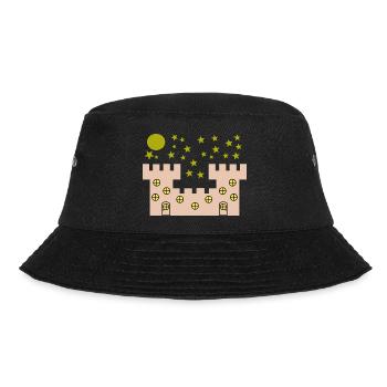 Castle - Bucket Hat - black - Front - Lela (165cm)