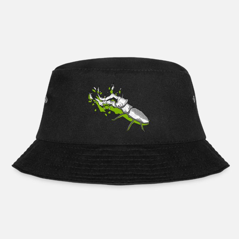 grüner drachen - Bucket Hat - Schwarz