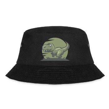 Dinosaure T-Rex - Bob - noir - Devant - Lela (165cm)