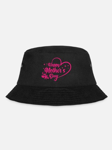 Happy mother's day by The Manzanita's - Bucket Hat - black