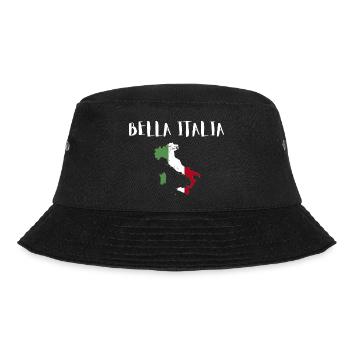 Bella Italia Italien Italy - Bucket Hat - black - Front - Lela (165cm)