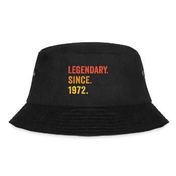 Legendary since 1972 - Bucket Hat - black - Front - Lela (165cm)
