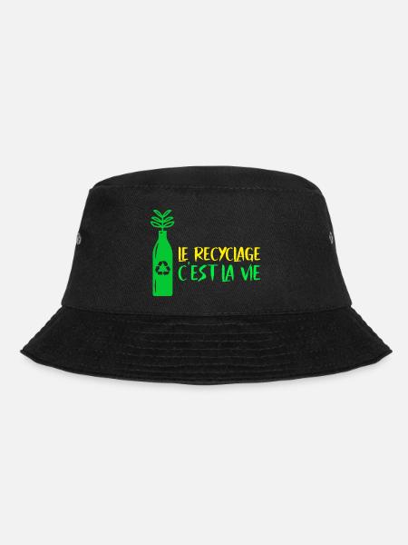 Le recyclage c est la vie - Bob - noir