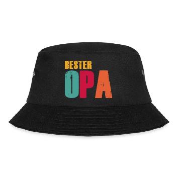 Großvater - Bucket Hat - Schwarz - Vorne - Lela (165cm)