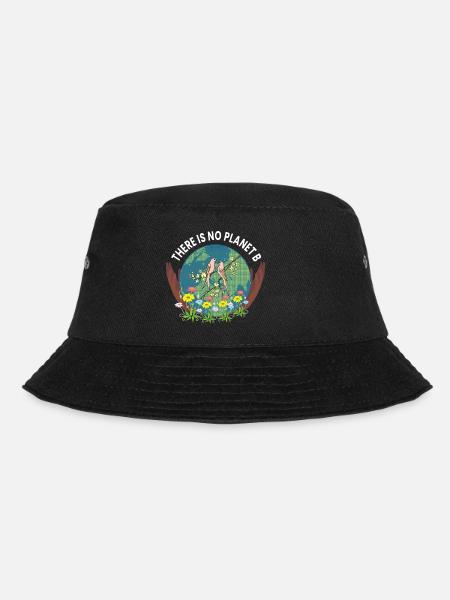 no planet b - Bucket Hat - Schwarz