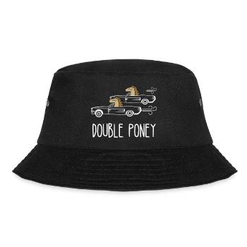 double poney - Bob - noir - Devant - Lela (165cm)