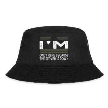engineer nerdy nursing informatics analyst - Bucket Hat - black - Front - Lela (165cm)