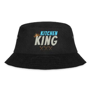 Kitchen King pour les chefs vintage et les cuisiniers amateurs - Bob - noir - Devant - Lela (165cm)