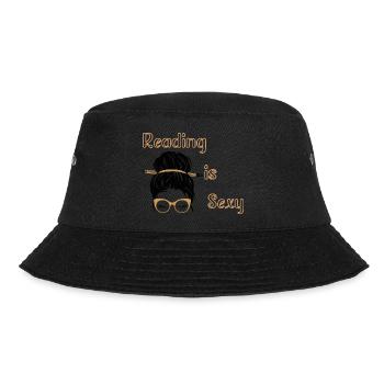 reading is sexy - Bucket Hat - black - Front - Lela (165cm)