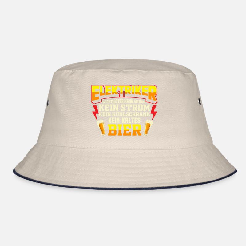 Elektriker Bier Trinkspruch Geschenk Bucket Hat