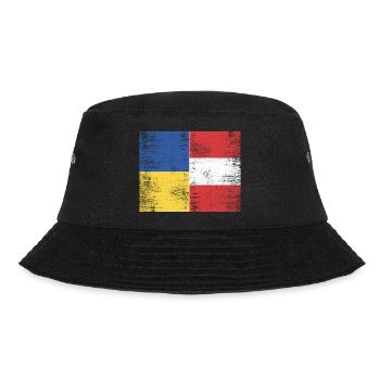 Ukraine - Austria - Bucket Hat - black - Front - Lela (165cm)