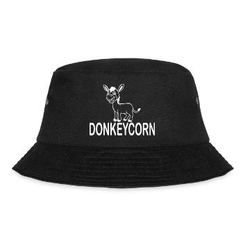 Donkey Esel - Bucket Hat - Schwarz - Vorne - Lela (165cm)