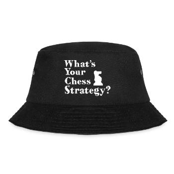 What's your chess strategy - Bucket Hat - black - Front - Lela (165cm)