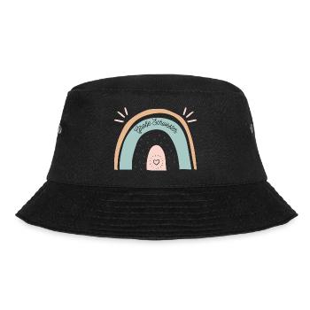 Große Schwester - Bucket Hat - Schwarz - Vorne - Lela (165cm)