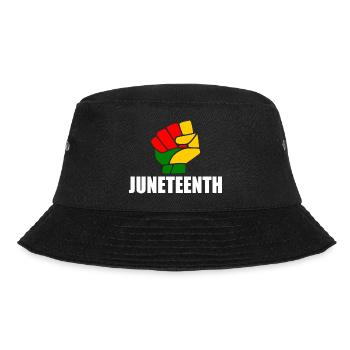 juneteenth - Bucket Hat - black - Front - Lela (165cm)