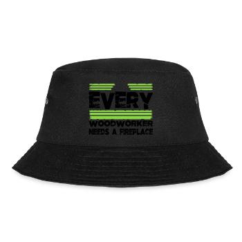 safety helmet aaron carpenter tshirts present idea - Bucket Hat - Schwarz - Vorne - Lela (165cm)