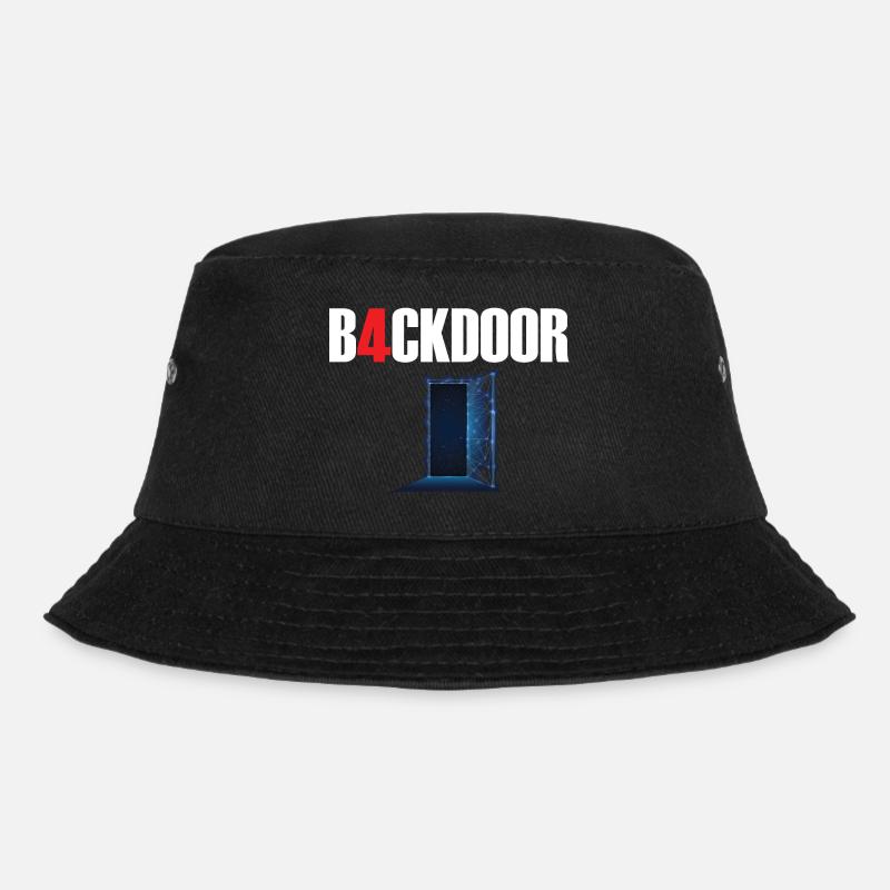 Backdoor - Bucket Hat - black
