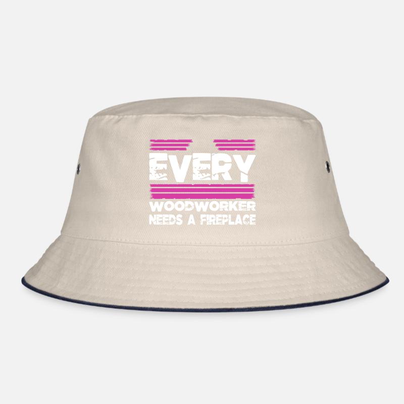 bingo hall tshirts construction carpenter Bucket Hat