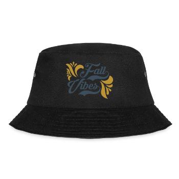 fall vibes - Bucket Hat - black - Front - Lela (165cm)