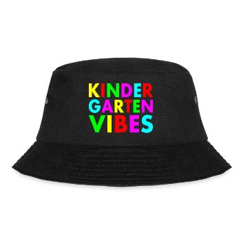 kindergarten vibes - Bucket Hat - Schwarz - Vorne - Lela (165cm)