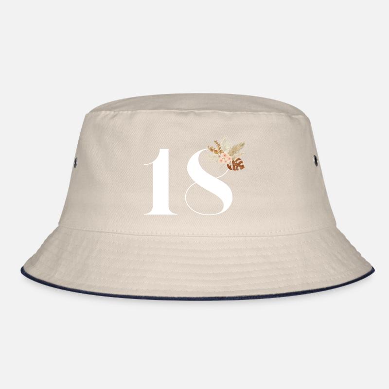 18e anniversaire fleuris (Cadeau de 18 ans) Bob