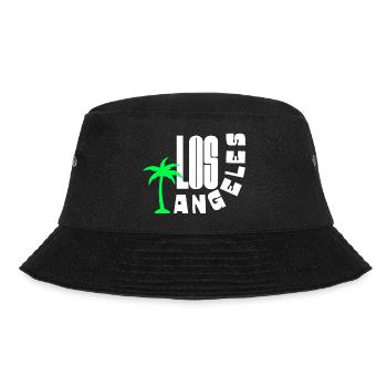 Palme Los Angeles LA - Bucket Hat - Schwarz - Vorne - Lela (165cm)