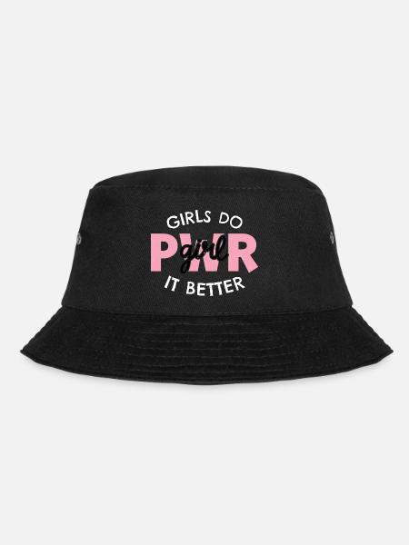 Girls do it better - Bucket Hat - Schwarz