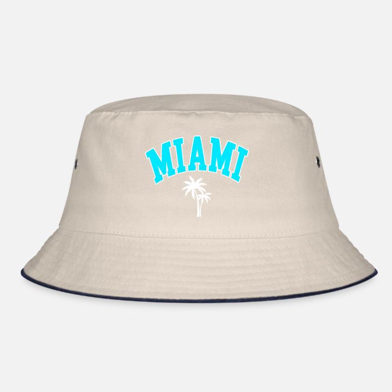 miami palmen Bucket Hat