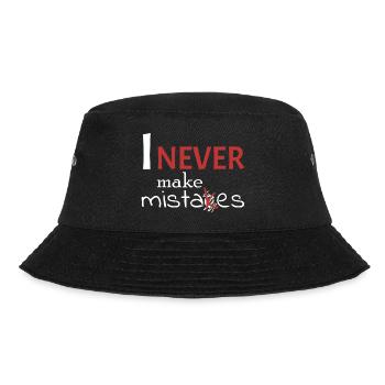 I'm never wrong - Bucket Hat - black - Front - Lela (165cm)