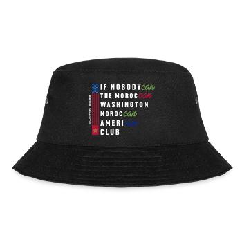 IF NOBODYCAN THE MOROCCAN WASHIGTON MORROCAN - Bucket Hat - black - Front - Lela (165cm)