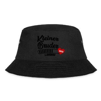 Kleiner Bruder Loading 2023 - Bucket Hat - Schwarz - Vorne - Lela (165cm)